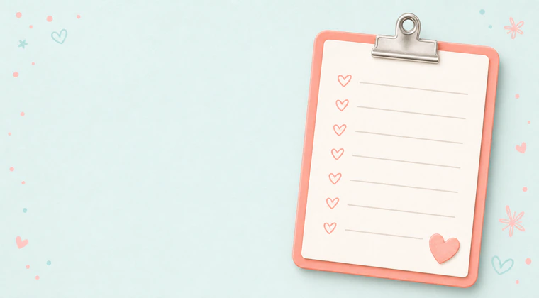 Pretty printable checklist collection