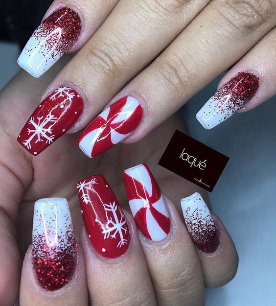 Christmas Nail Polish Designs Design 10