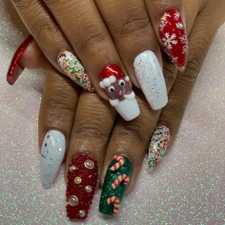 Christmas Nail Polish Designs Design 21