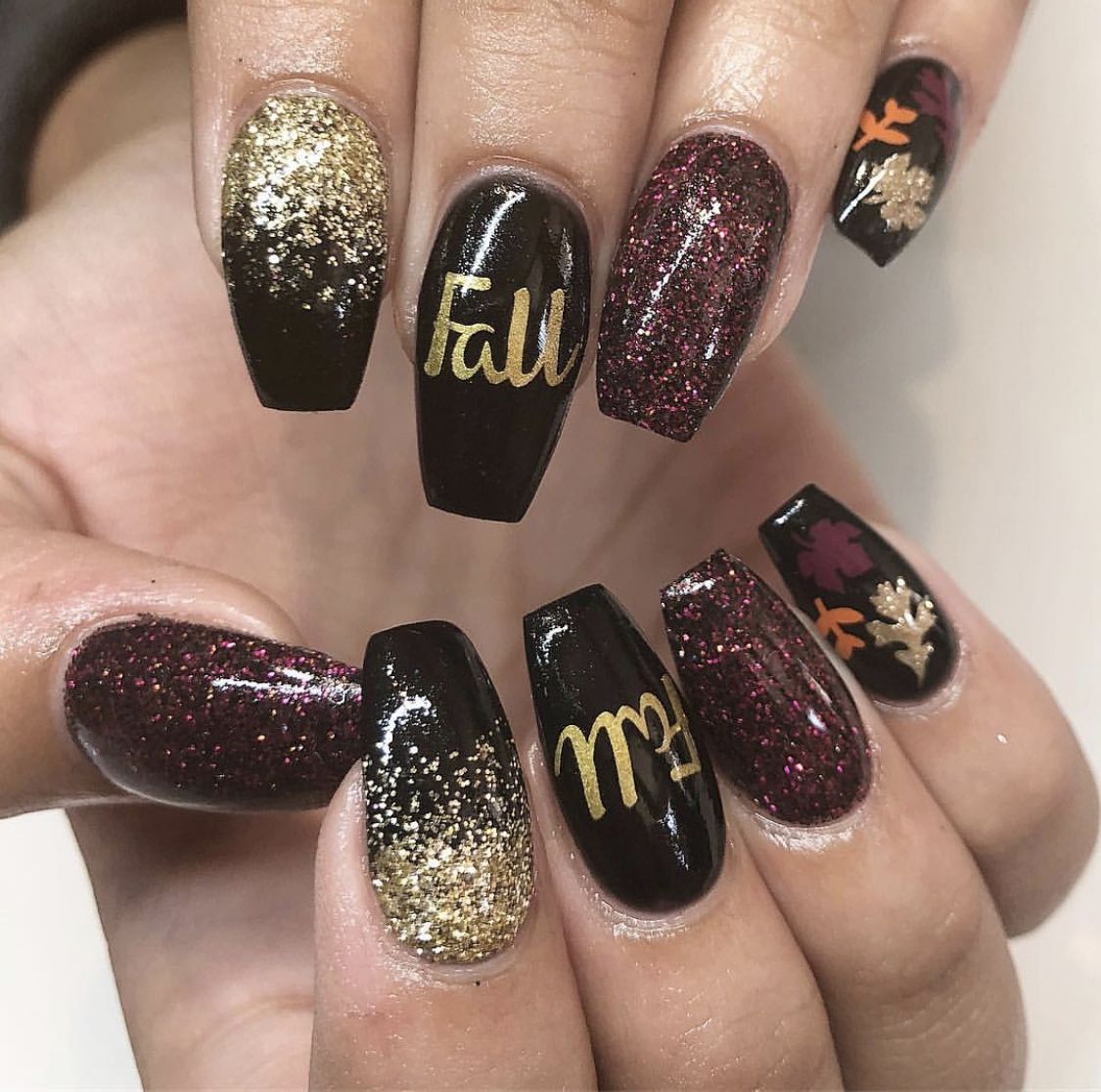 Fall Nail Polish Designs Design 31