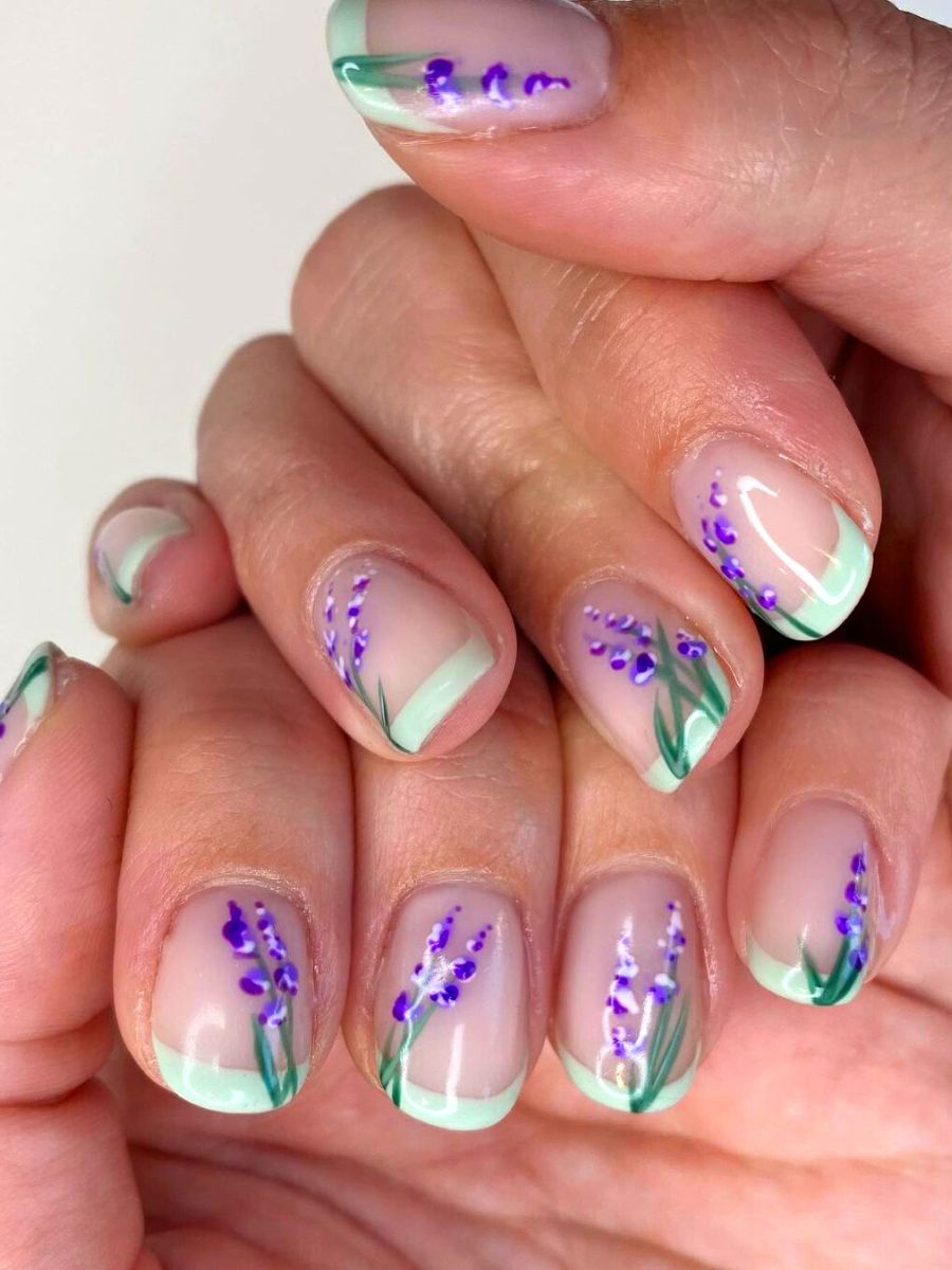 Floral Nail Polish Designs Design 20