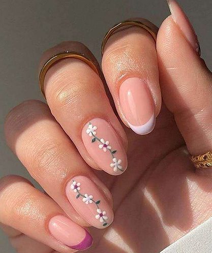 Floral Nail Polish Designs Design 26