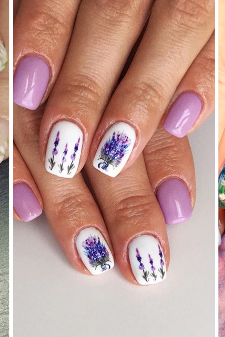 Floral Nail Polish Designs Design 30