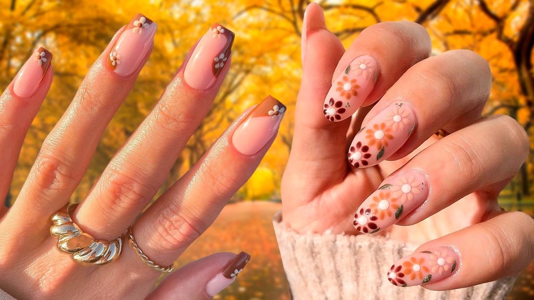 Floral Nail Polish Designs Design 66