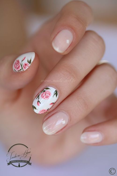 Floral Nail Polish Designs Design 69