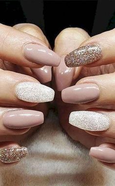 Glitter Nail Polish Designs Design 43