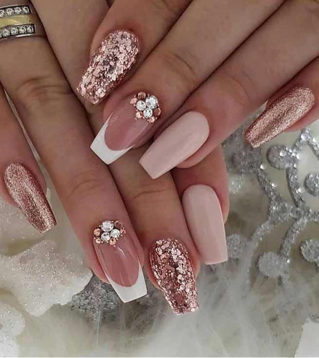 Glitter Nail Polish Designs Design 49