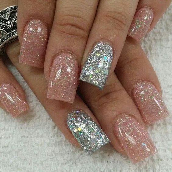 Glitter Nail Polish Designs Design 52