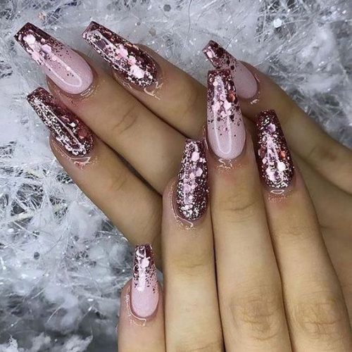 Glitter Nail Polish Designs Design 56