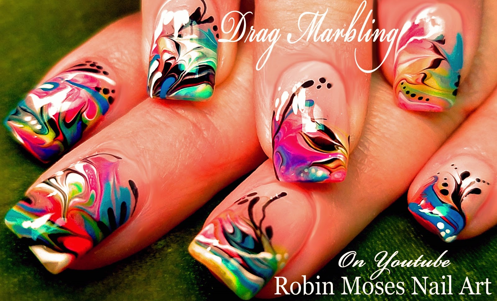 Marble Nail Polish Designs Design 48