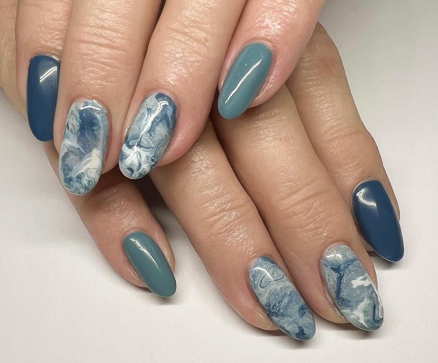 Marble Nail Polish Designs Design 55