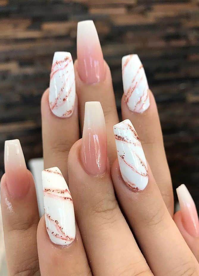 Marble Nail Polish Designs Design 59