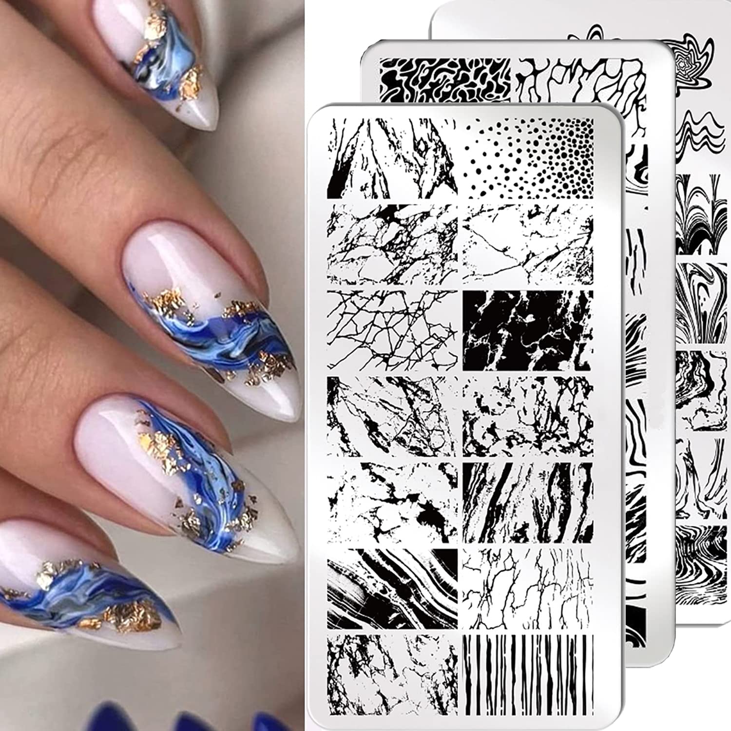 Marble Nail Polish Designs Design 65