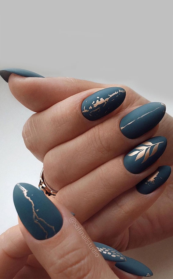 Matte Nail Polish Designs Design 5