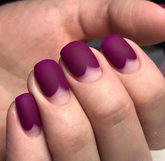 Matte Nail Polish Designs Design 12