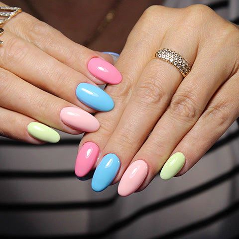 Pastel Nail Polish Designs Design 10