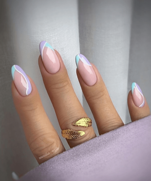 Pastel Nail Polish Designs Design 16