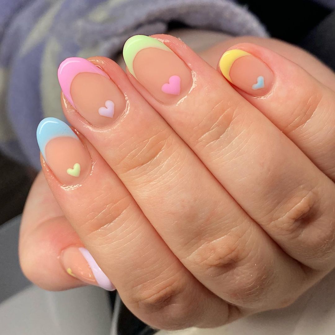 Pastel Nail Polish Designs Design 20