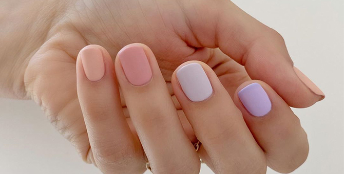 Pastel Nail Polish Designs Design 21