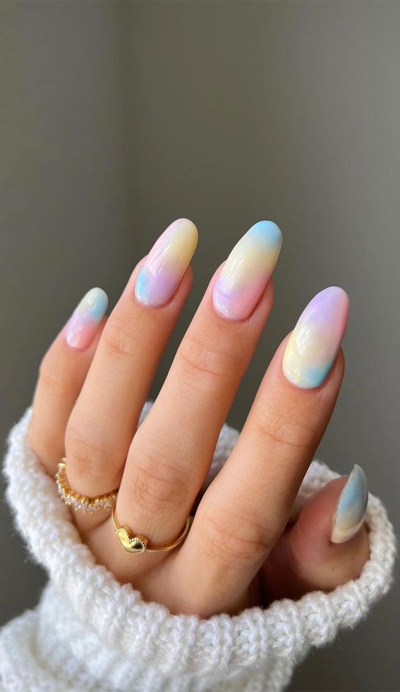 Pastel Nail Polish Designs Design 29