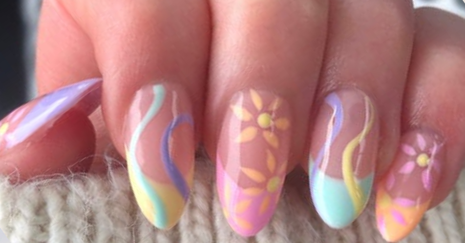 Pastel Nail Polish Designs Design 45