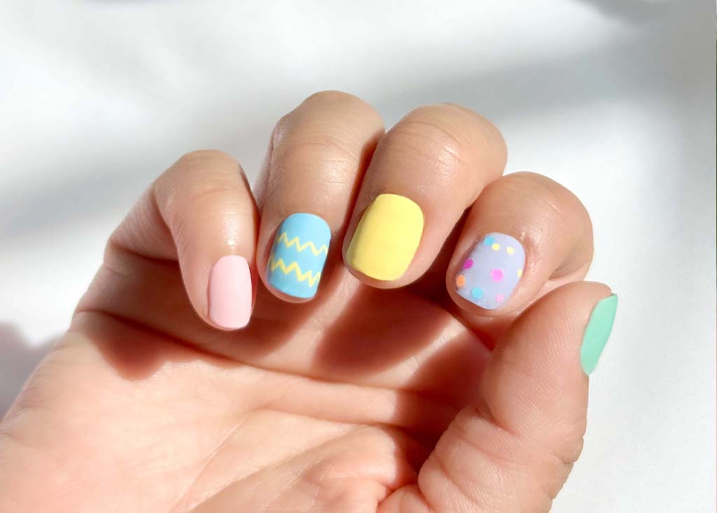 Pastel Nail Polish Designs Design 50