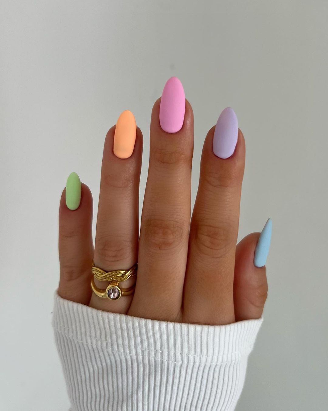 Pastel Nail Polish Designs Design 56