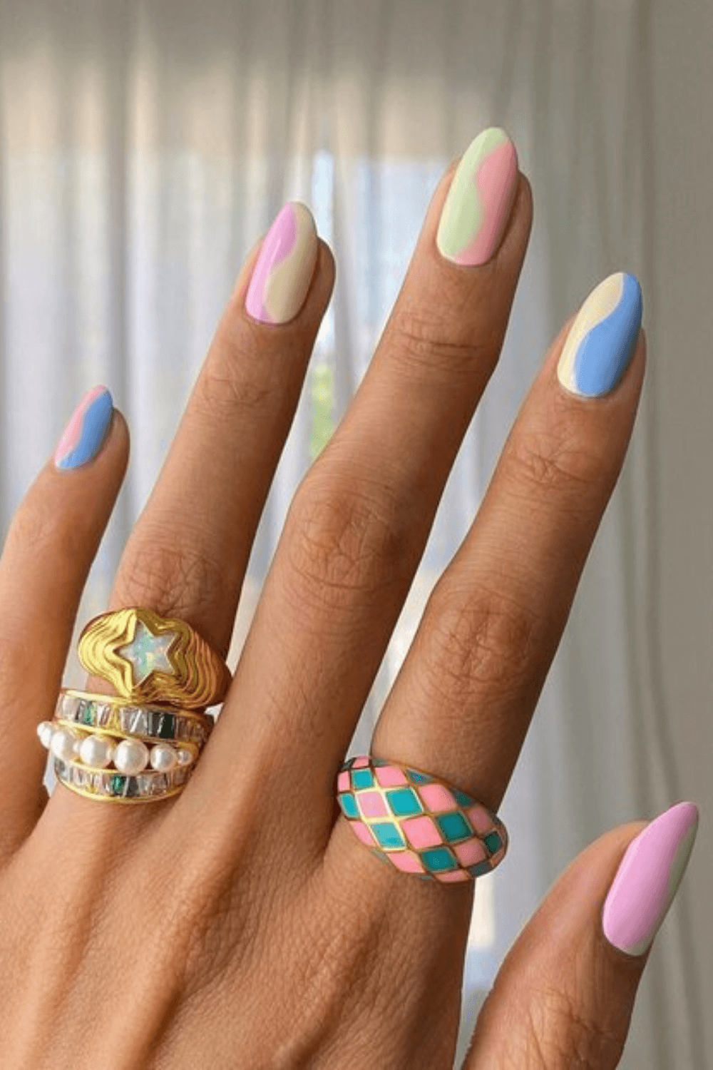 Pastel Nail Polish Designs Design 60