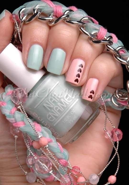 Pastel Nail Polish Designs Design 70