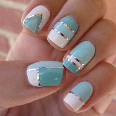 Striped Nail Polish Designs Design 21