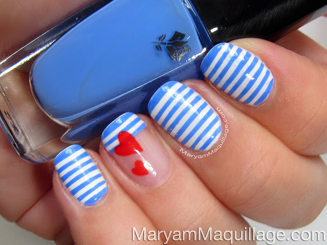 Striped Nail Polish Designs Design 25