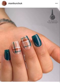 Striped Nail Polish Designs Design 45