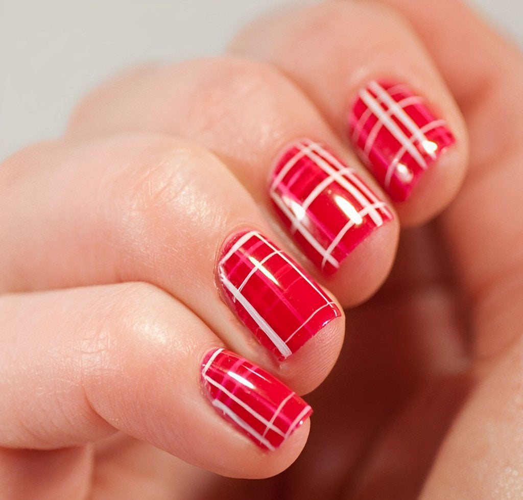 Striped Nail Polish Designs Design 49