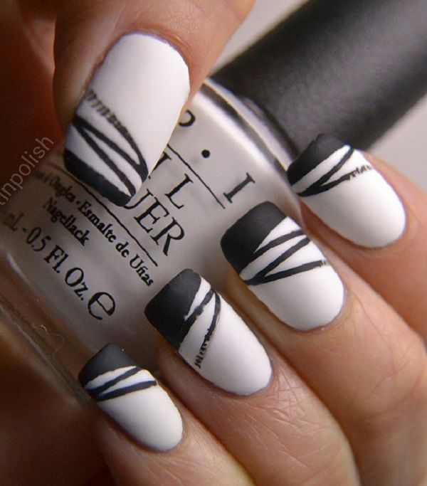 Striped Nail Polish Designs Design 53