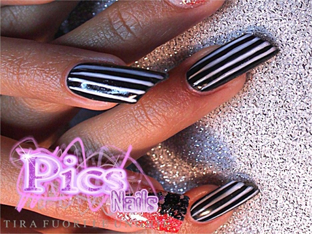 Striped Nail Polish Designs Design 59