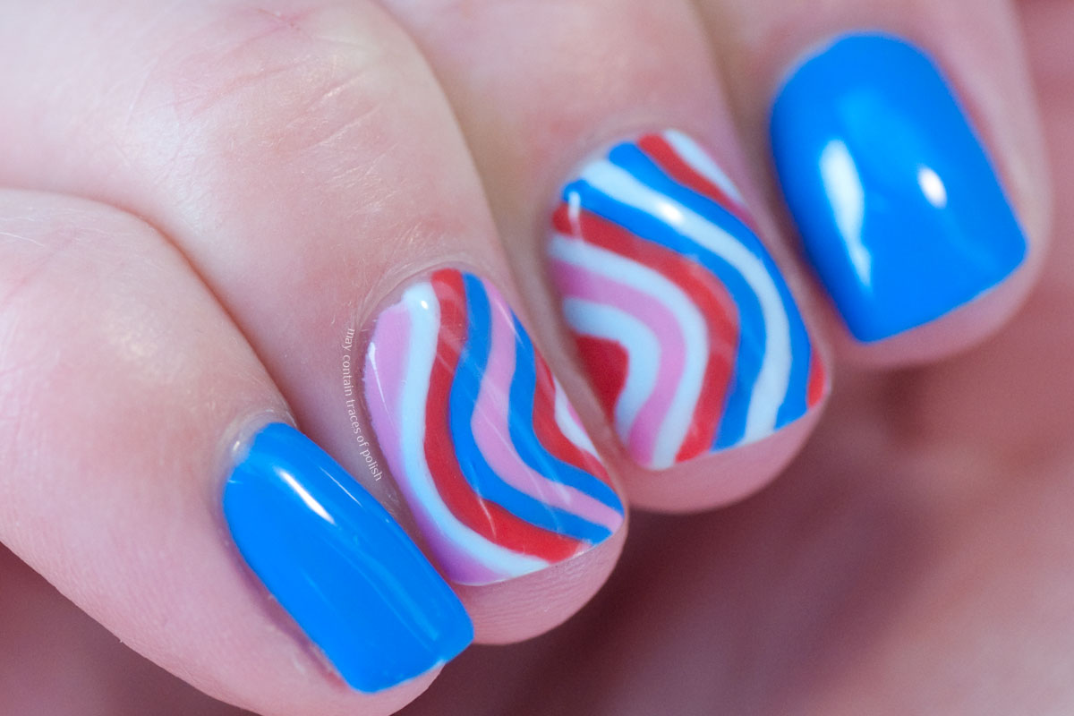 Striped Nail Polish Designs Design 69