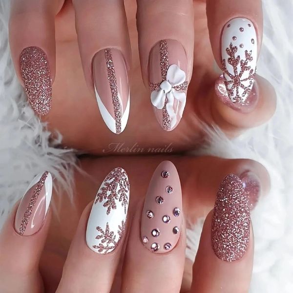 Winter Nail Polish Designs Design 2