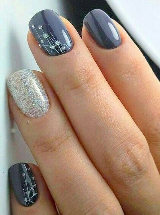 Winter Nail Polish Designs Design 3