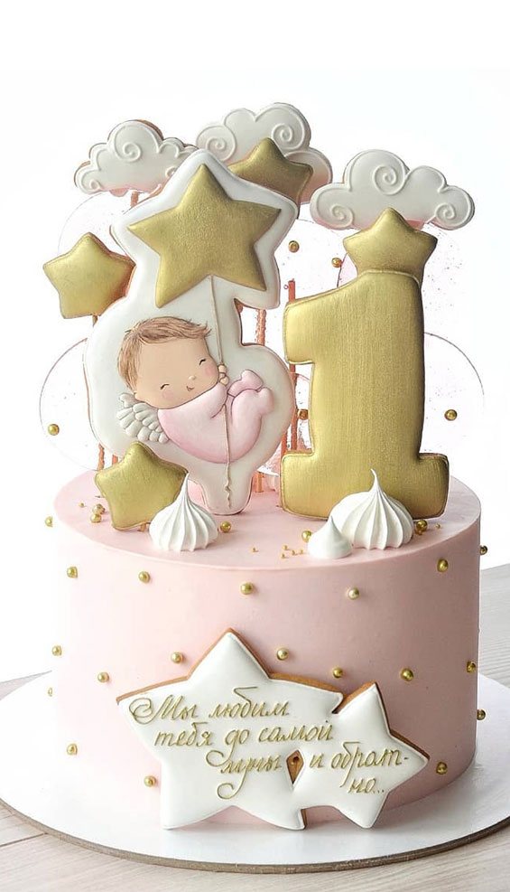 1st birthday cake ideas Design 14