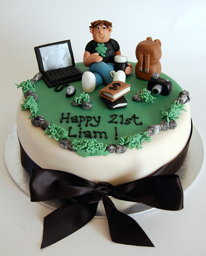 21st birthday cake ideas Design 7