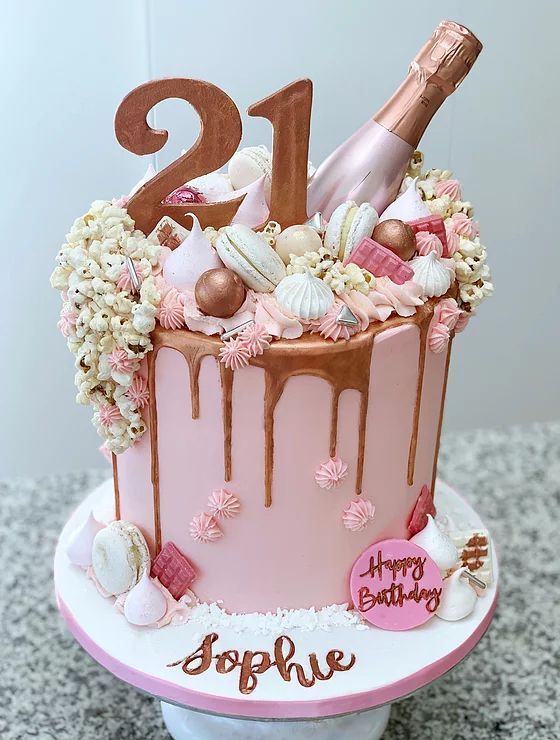 21st birthday cake ideas Design 11