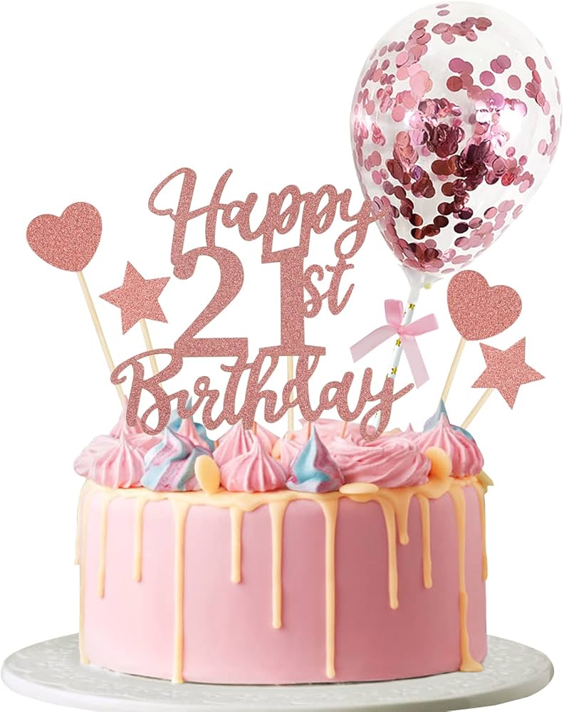 21st birthday cake ideas Design 13