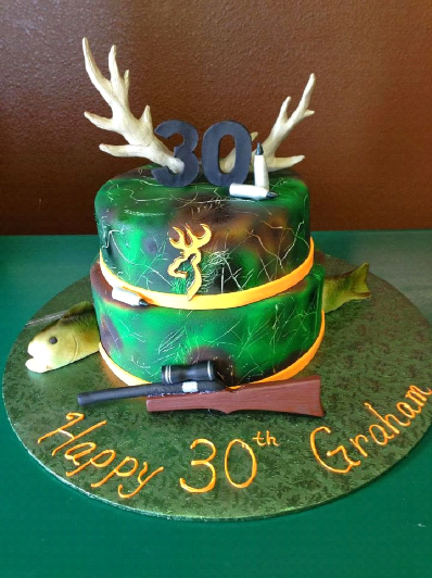 30th birthday cake designs Design 8