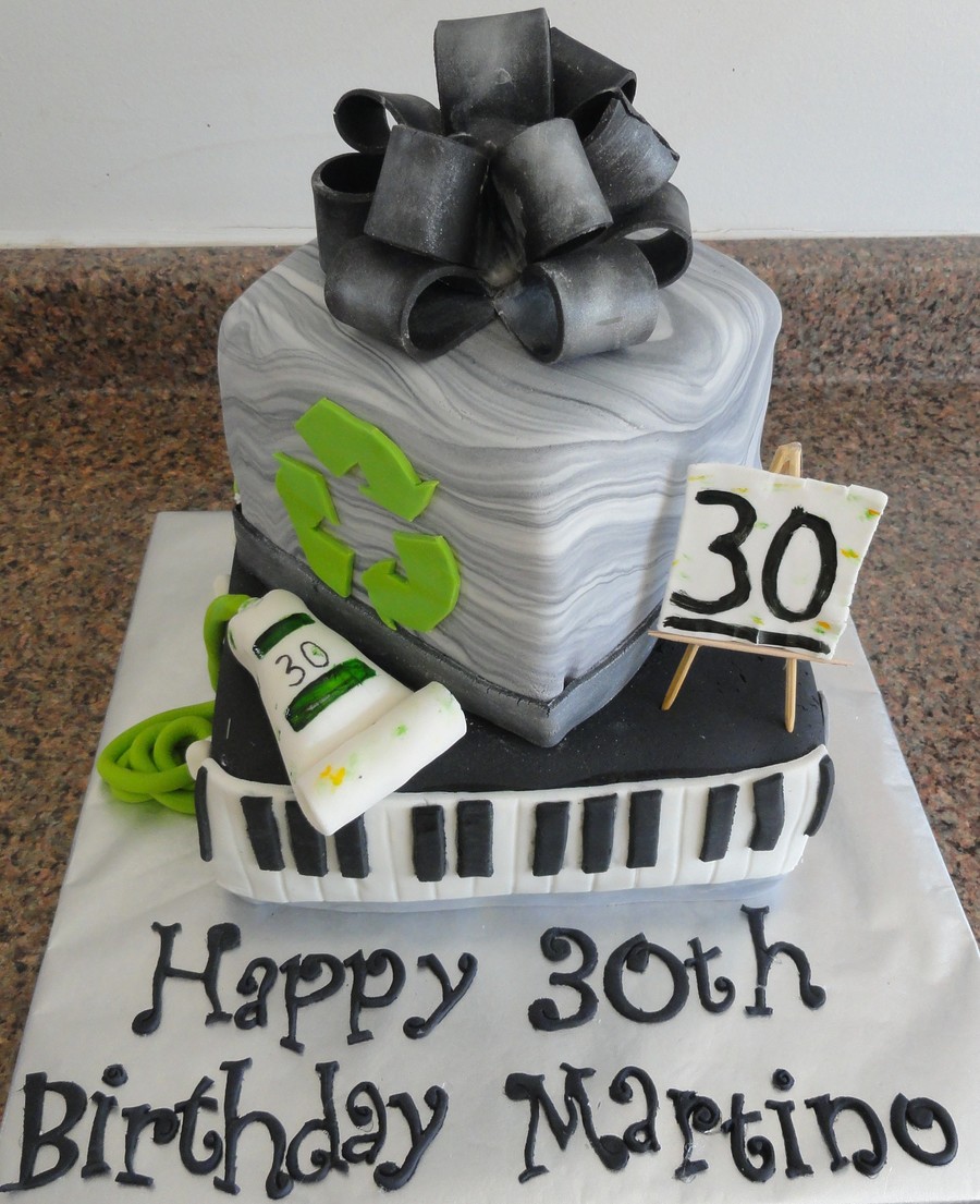 30th birthday cake designs Design 11