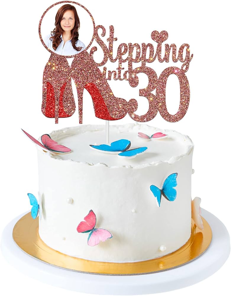 30th birthday cake designs Design 28