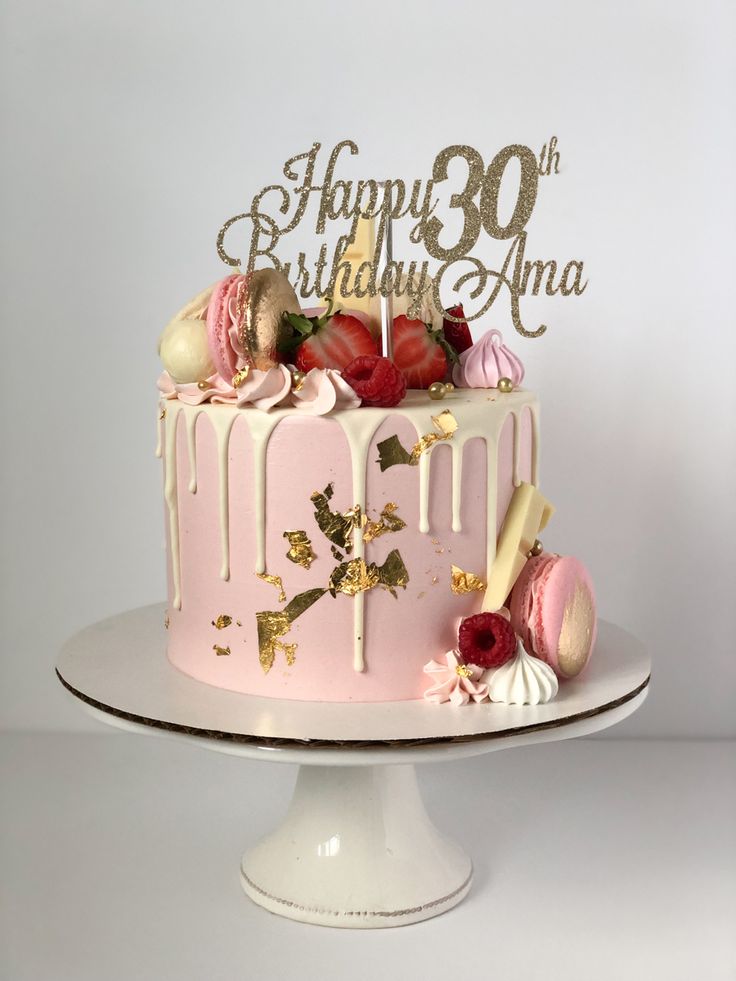 30th birthday cake designs Design 36