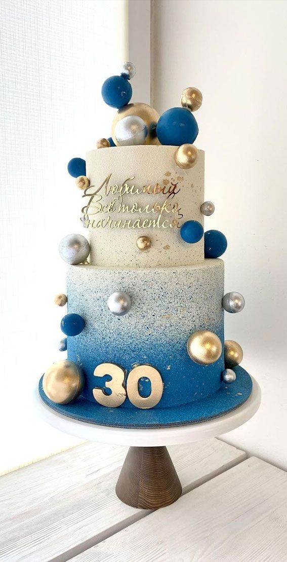 30th birthday cake designs Design 39