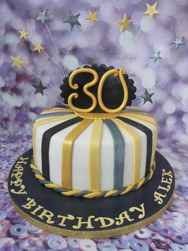 30th birthday cake designs Design 40