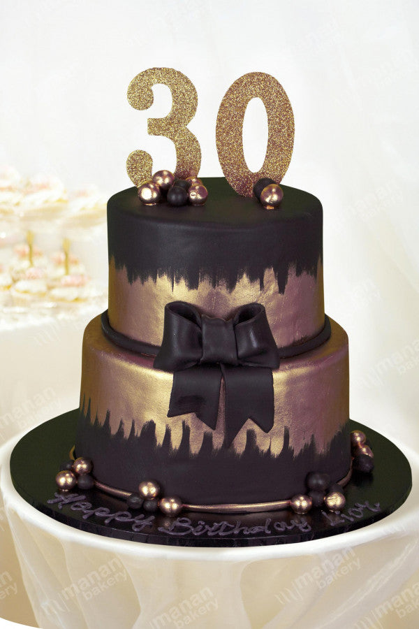 30th birthday cake designs Design 43