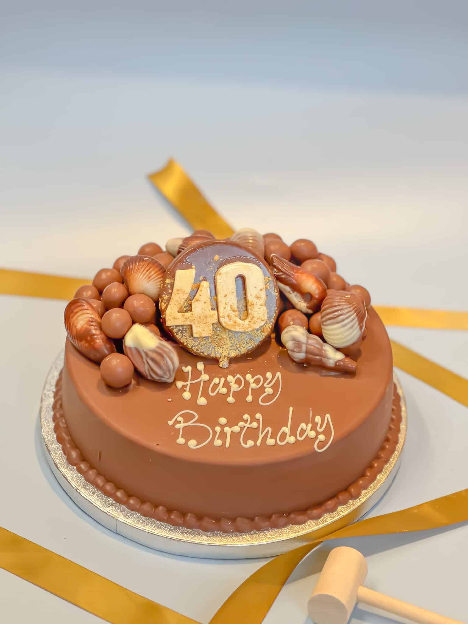 40th birthday cake themes Design 7